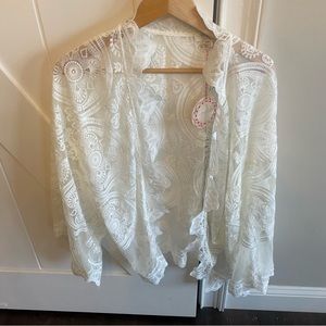 NWT Umgee Lace Kimono